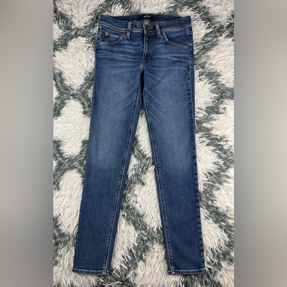 Hudson Women’s Collin Midrise Skinny Jeans Blue Size 27